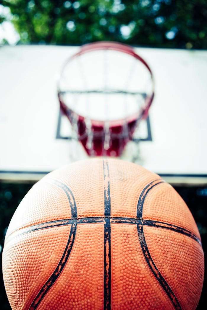 Free stock photo of backboard, ball, basketball